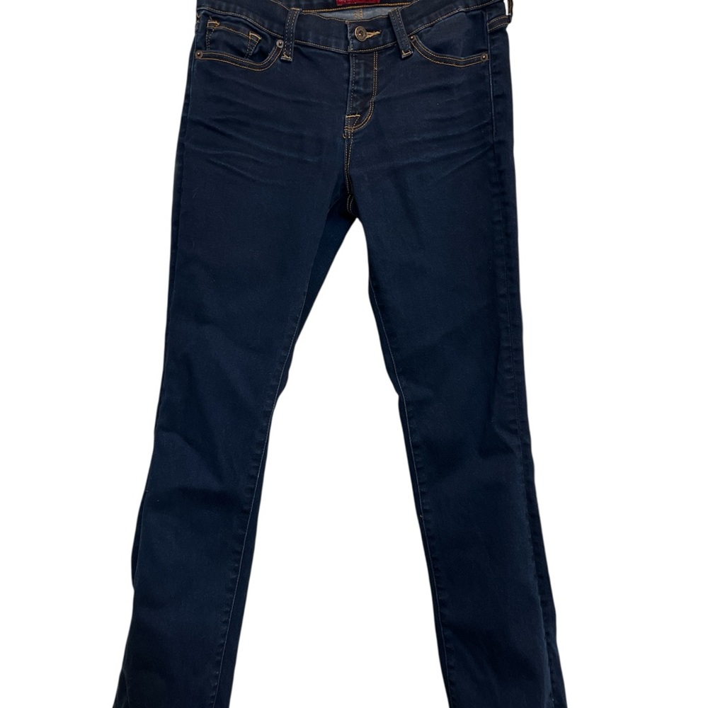 Lucky Brand Charlie Baby Boot Jeans Size 6/28 Low Rise Dark Wash Bootcut - Picture 7 of 12